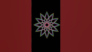 Amazing Flower 🌼 Design Using Python Turtle 🐢 ||Graphics Design|| #python #turtle#shorts#shortvideo