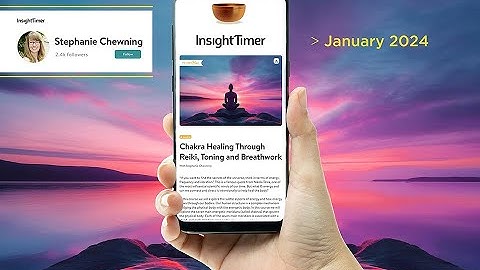 Announcement: My Course in now LIVE on Insight Timer!