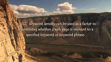 SEO Guidelines - What is Keyword Density?
