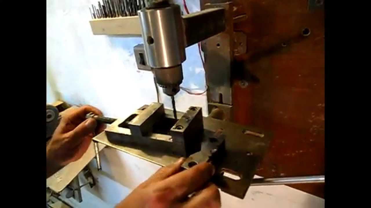 Самодельный сверлильный станок. Homemade drill press. - YouTube