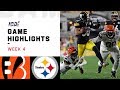 Bengals vs. Steelers Week 4 Highlights  NFL 2019 - YouTube