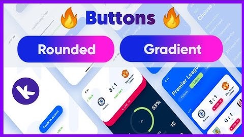 How to make rounded button with gradient in kodular - Kodular Blast Series - Zicktane