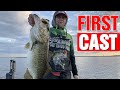 First Cast Big Bass at Lake Toho