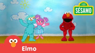 Plaza Sésamo: Elmo aprende lo que es la amistad  El mundo de Elmo.