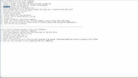 How To Jailbreak PlayStation 3 Firmware 3.55, And Install Custom Packages