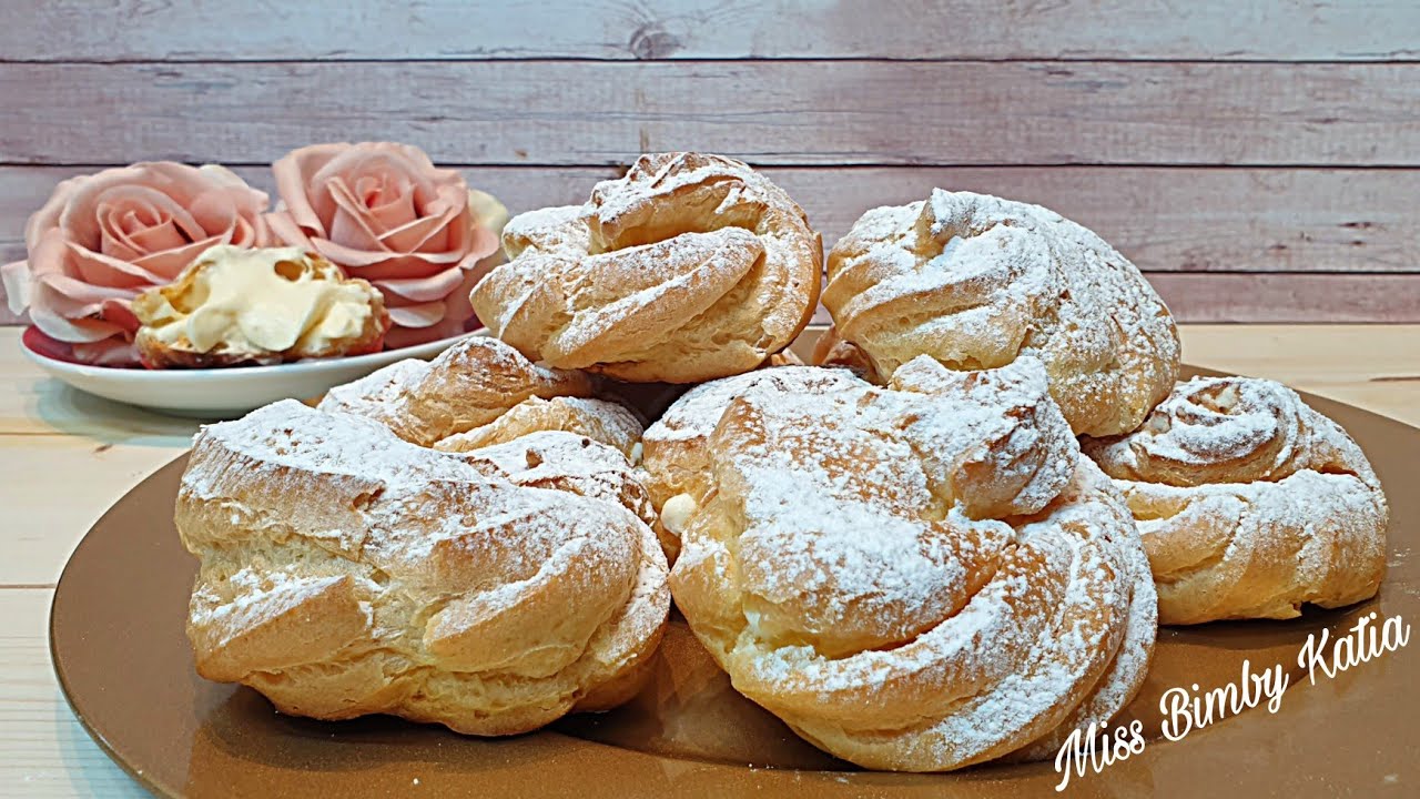 Bigne,Zeppole con pasta Choux Bimby