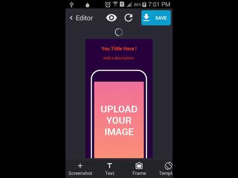 Create App Screenshot