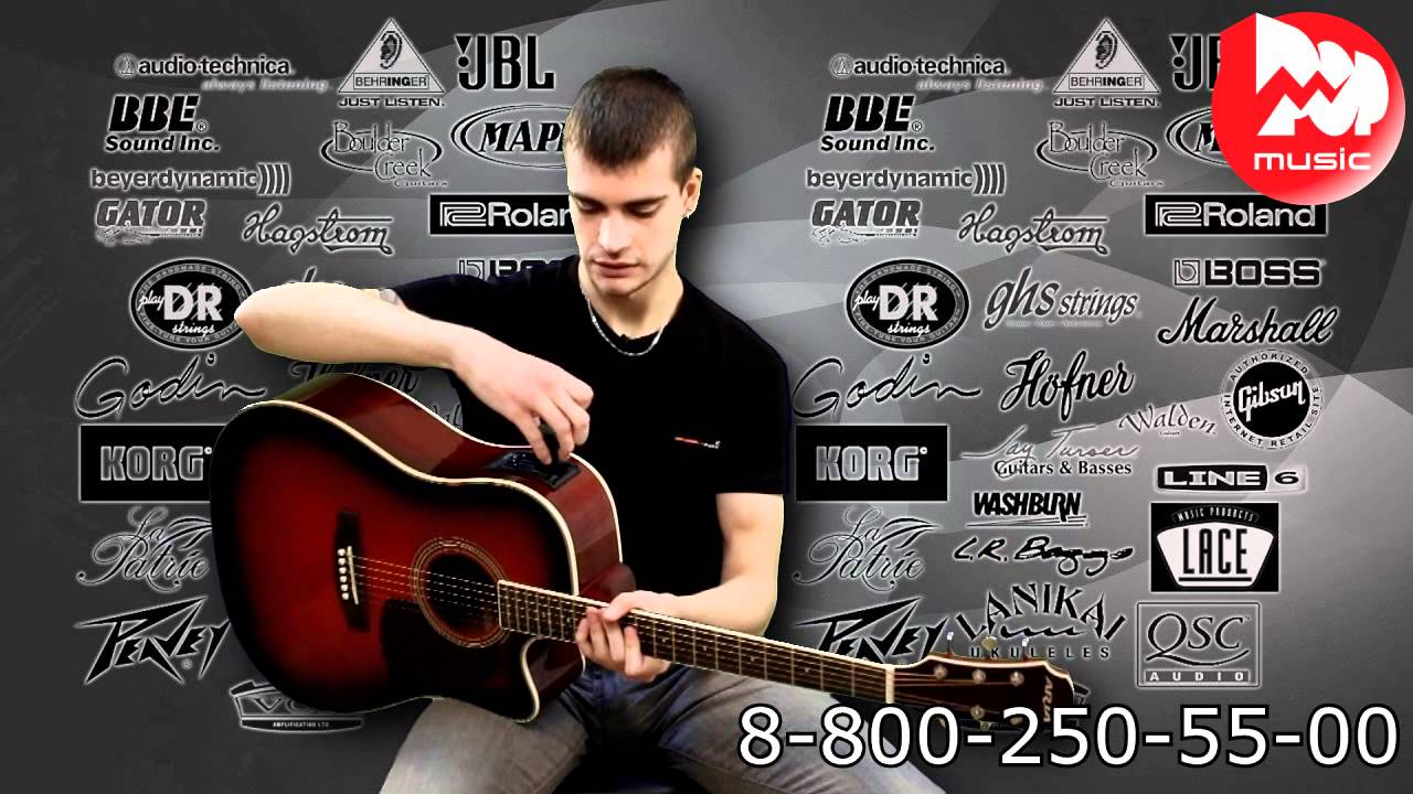 Электроакустическая гитара ARIA AW-35CE