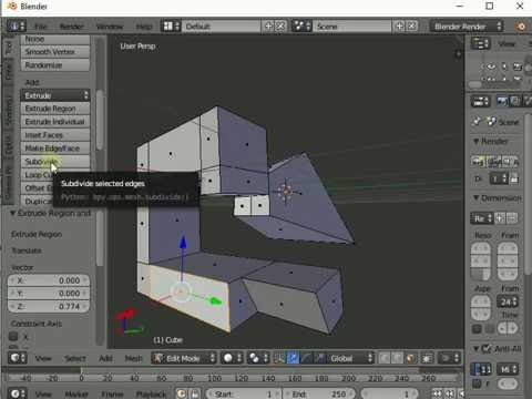 Blender Object Mode Edit Mode Youtube