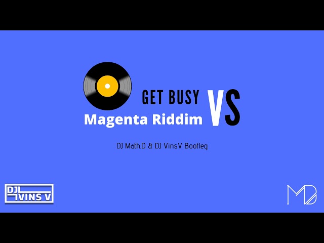 Sean Paul vs DJ Snake vs Martin B - Get Busy vs Magenta Riddim (DJ Math.D u0026 DJ Vins V Bootleg) class=