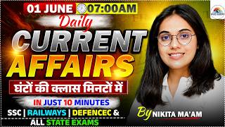 1 June 2026 | 10 Questions in 10 Minutes | Current Affairs| Exam Journey