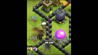 TH 8 best attack strategy! Pekka wizard attack ! #coc #shorts #viral