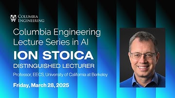Lecture Series in AI: "An AI Stack: From Scaling AI Workloads to LLM Evaluation” with Ion Stoica