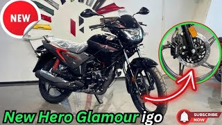 New Hero Glamour Igo Model 2025 New Update New Engine, Power, Features, Led Lights & Price