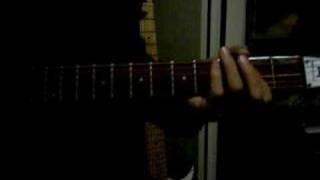 guitar chord demo play The Jam/Burning Sky