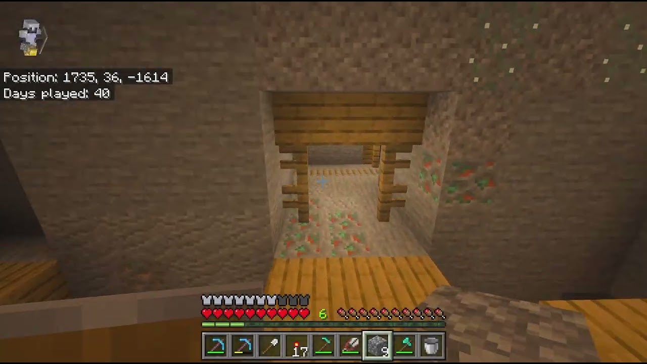 Minecraft_pt2 of exploring caves and my worl