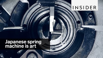 This Japanese spring machine is a work of art