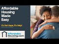 Affordablehousingcom  its not hope its help