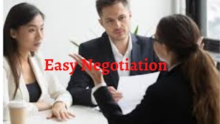 أسهل طرق الإقناع التسع في التفاوض The easiest nine ways in negotiation