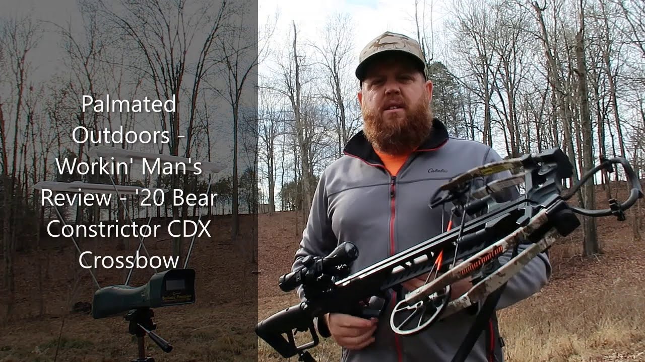 Palmated Outdoors Workin' Man's Review '20 Bear Constrictor CDX