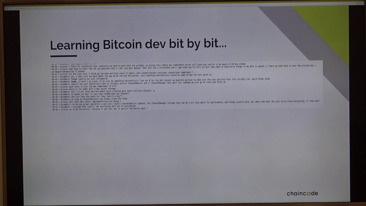 Antoine Riard, Stretching Between Two Layers - Chaincode Residency Demo Day