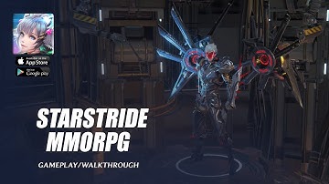 Starstride MMORPG Gameplay #1 (iOS, Android)