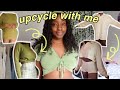 THRIFT FLIP! diy 2 piece set + trendy/cute clothes