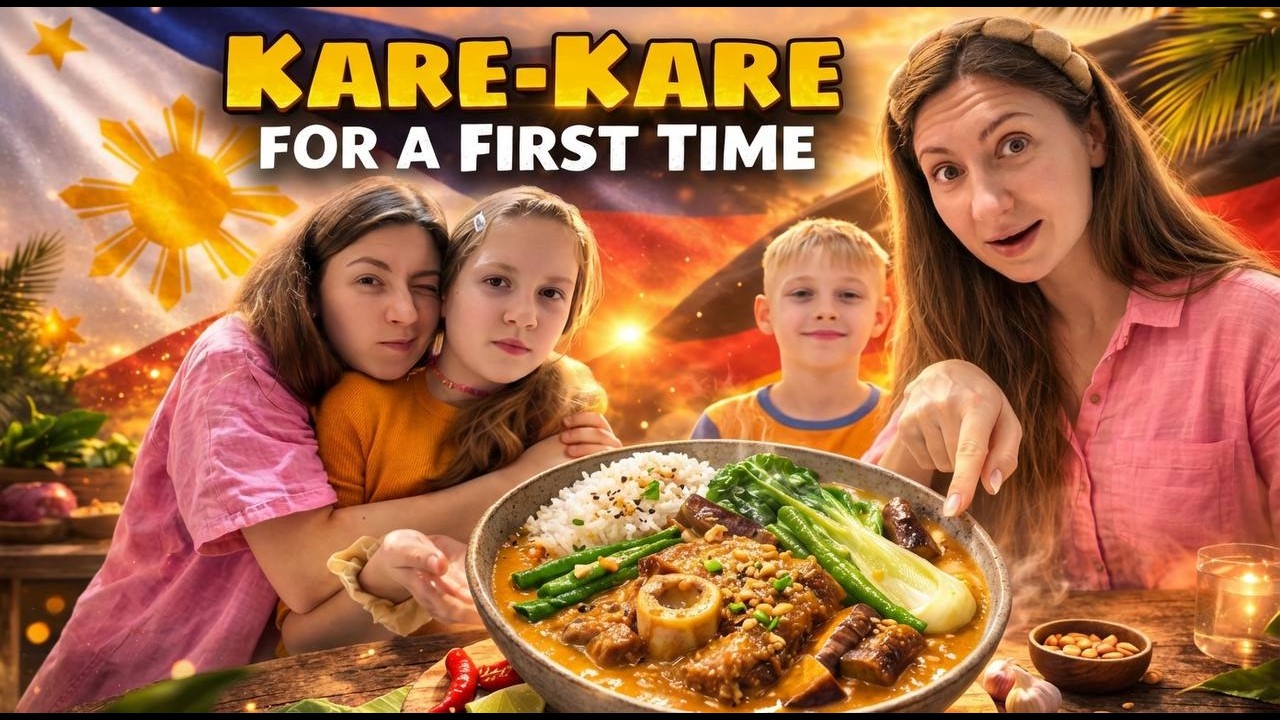 Can a European Mom cook real Filipino KARE-KARE in Germany?  🇵🇭🇩🇪