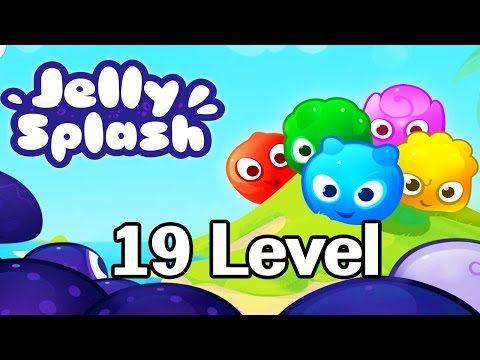 Jelly Splash 19 уровень  19 Level