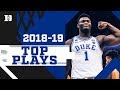 Duke Basketball: Top Plays of 2018-19 Season!