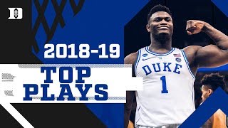 Duke Basketball: Top Plays of 201819 Season!