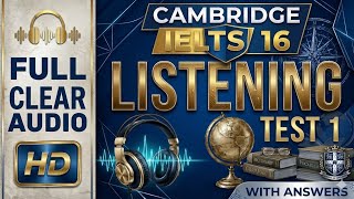 Cambridge 16 Listening Test 1 with answers | Comment your Score Now 💕