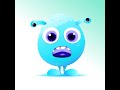 Illustration of a cartoon monster in Adobe Illustrator