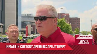 Inmate escape attempt leads to deputy death in Indianapolis | WTHR Live