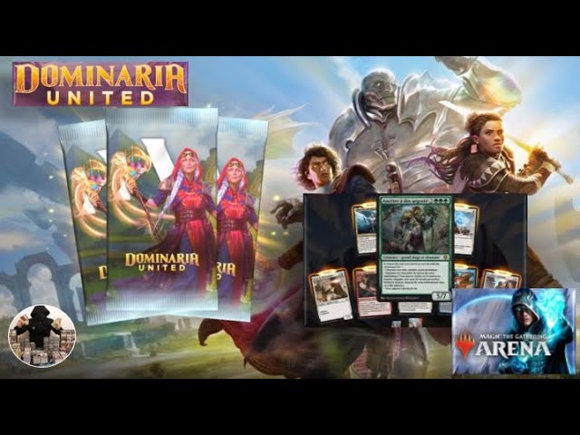 Dominaria United: opening 10 booster packs in MTGA and discovering the cards obtained class=