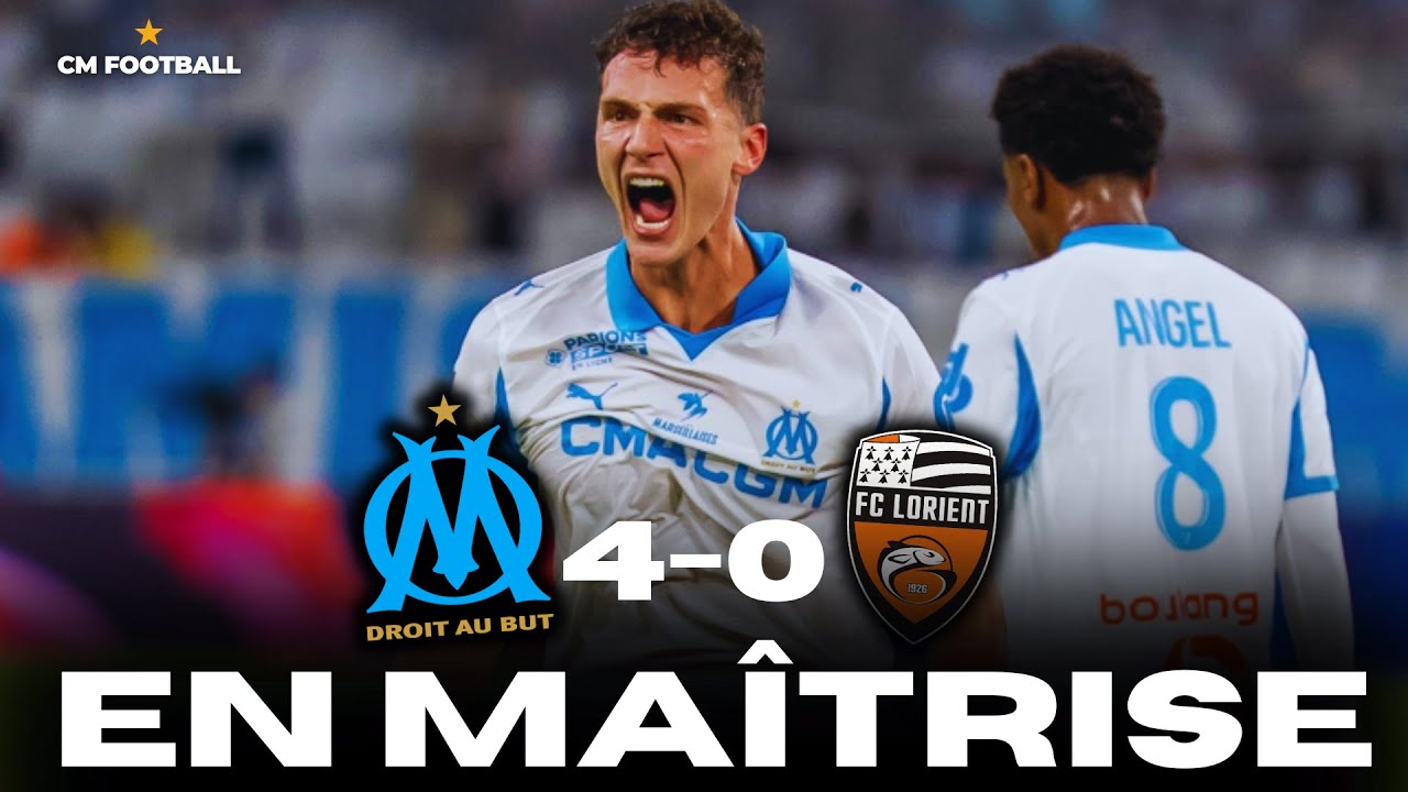🔥 Cet OM va mieux et bat LORIENT 4-0 ! PAVARD AGUERD GREENWOOD au TOP !!!