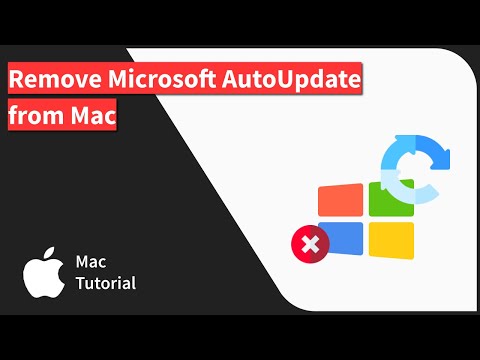 How to Remove the Microsoft AutoUpdate Program from Mac