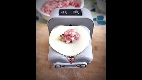 Dumplings 🥟 Making Machine #dumplings #dumplingmakingmachine #dumplingmaker #dumplingmachine#shorts