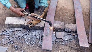 Most Interesting Meat Cleaver Knife Forging Process