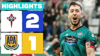 Highlights Racing Club Ferrol vs AD Alcorcón (2-1)