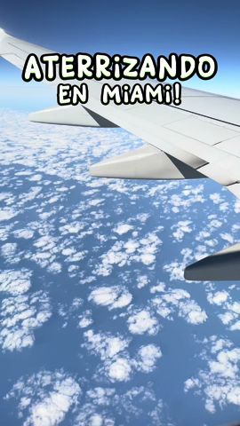 Aterrizando en Miami Florida MIA Airport | Shorts #boing