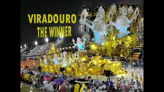 Viradouro 2020 - Desfile. THE WINNER of Carnaval in Rio de Janeiro, Brasil