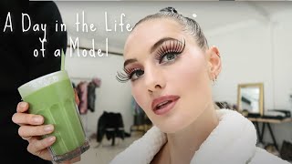 A Day in the Life of a Model | Behind the scenes of my cover shoot, what I eat & workouts