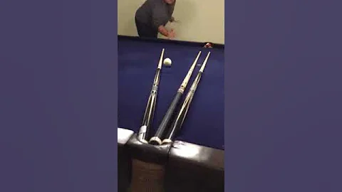 Mark Elsner's cool pool trick at Versailles Studio...