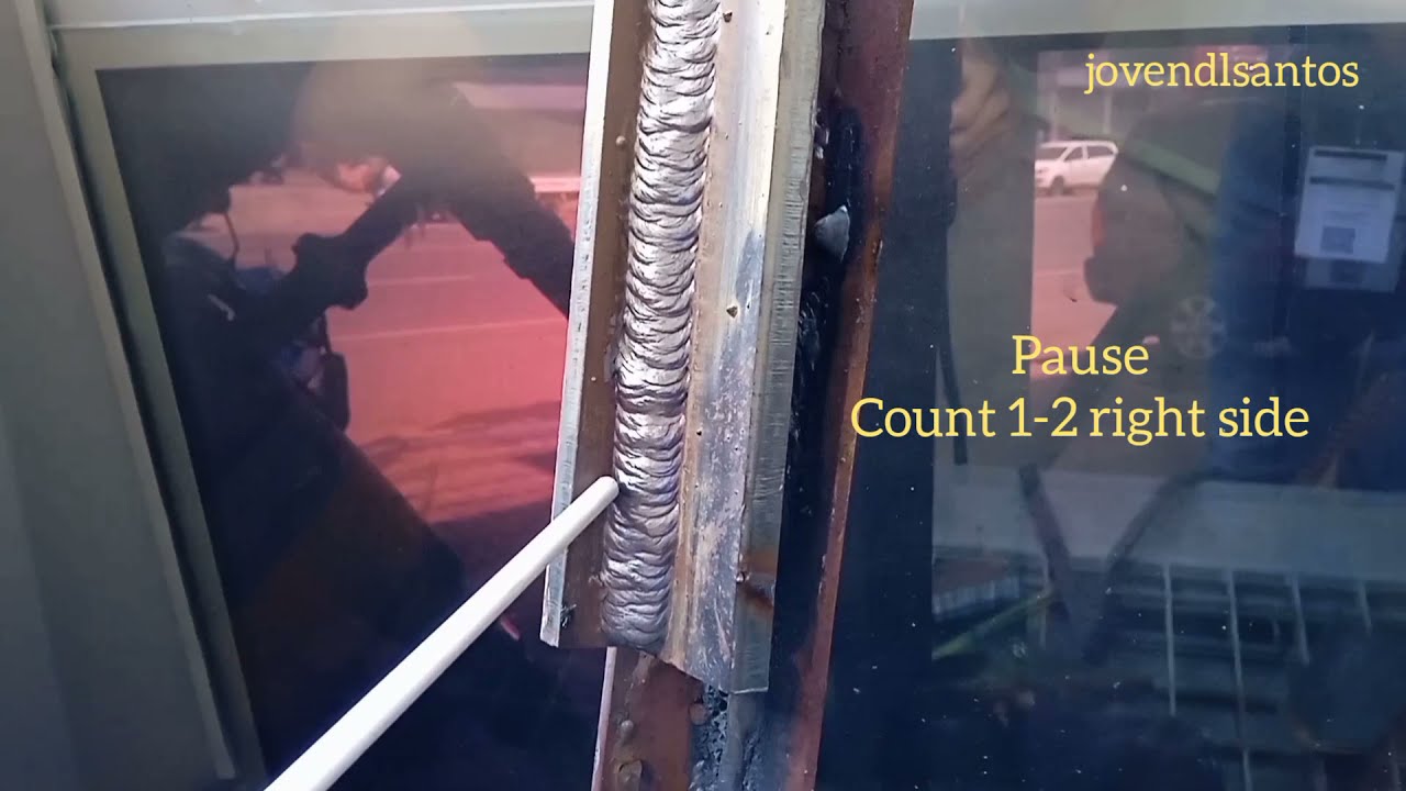 TESDA SMAW NC 1 | 3F Fillet Weld Vertical Position | YAMATEC Welding ...