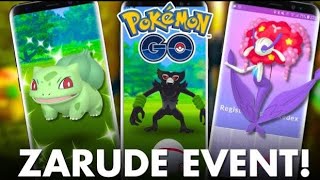 Verdant Wonders Event and Zarude Ticket: Everything You Need to Know Pokémon GO