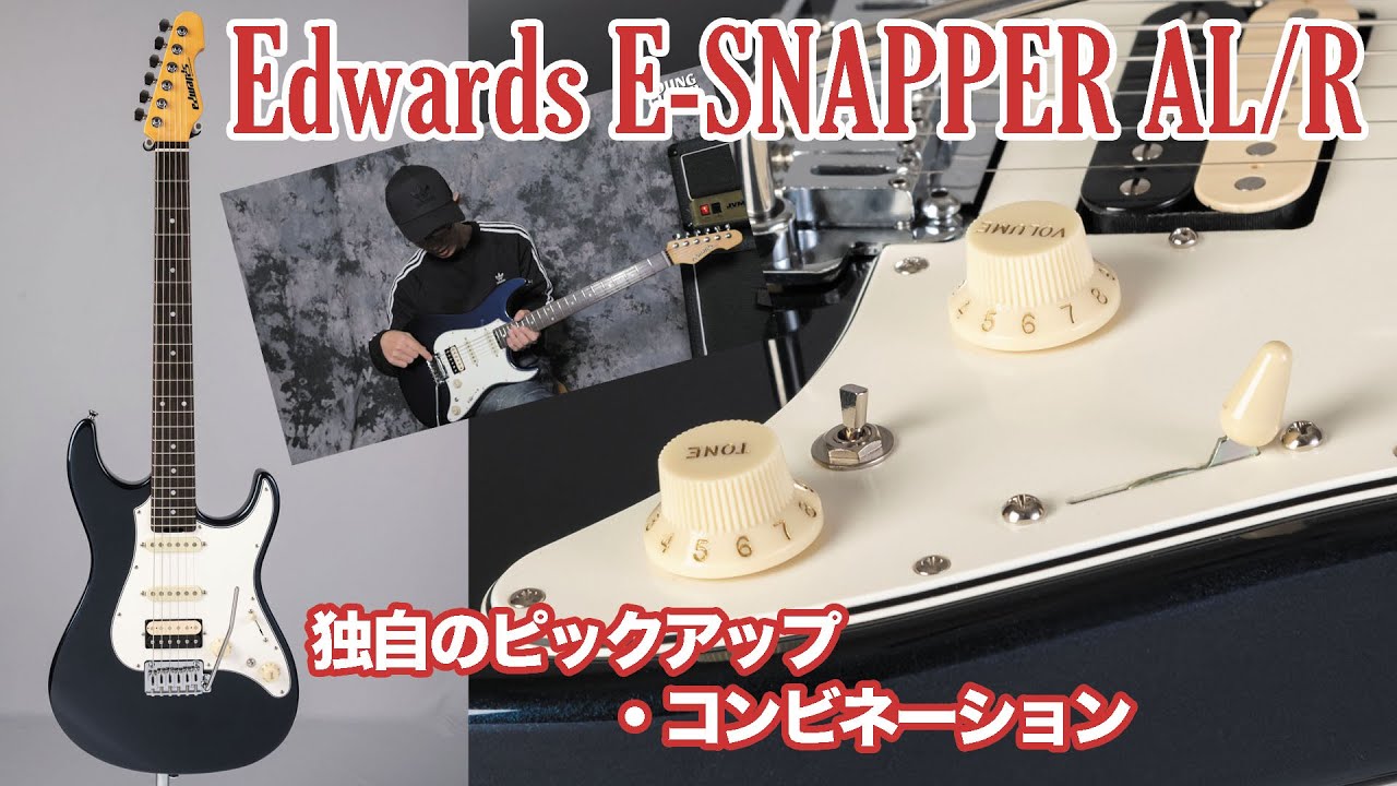 ESP Guitars: EDWARDS E SNAPPER AL Misaki CustomCustomized spec