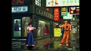 King of Fighters 2000 - Kasumi Todoh (Intros & Win Poses)