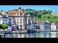 Luzern🇨🇭Switzerland || Market in Lucerne || Travel guide || 4K