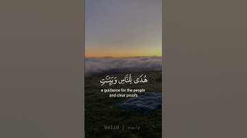 شَهْرُ رَمَضَانَ الَّذِي أُنزِلَ فِيهِ الْقُرْآنُ☘️ الشيخ عبدالرحمن مسعد☘️ سوره البقره.❤️